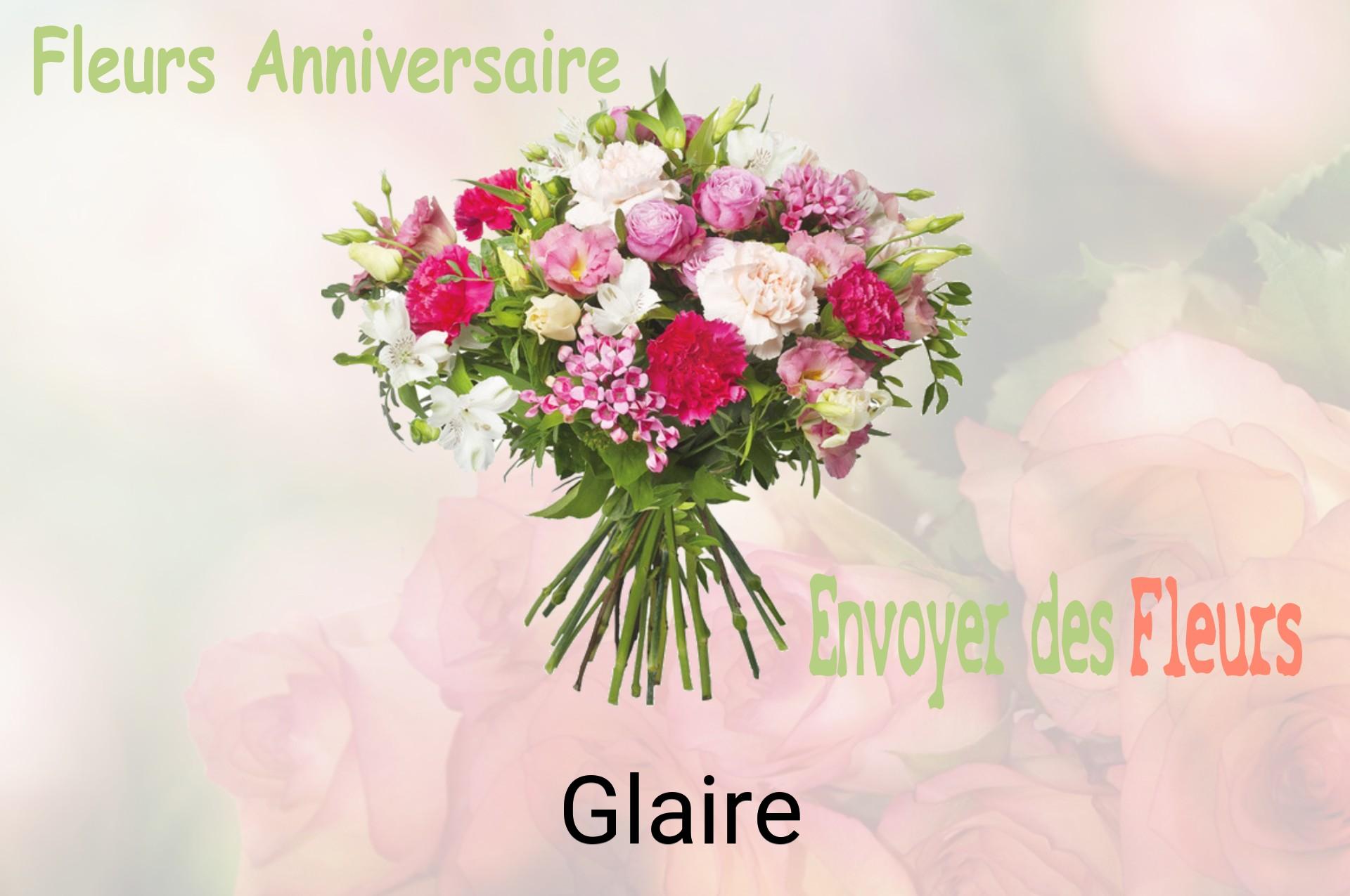 Bouquet de fleurs d’anniversaire livré à Glaire